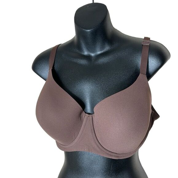 Skims fits everybody full coverage bra cocoa 40D underwire new - Picture 1 of 4